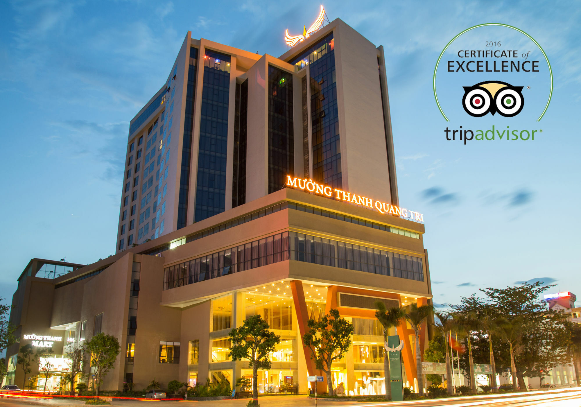 Muong Thanh Grand Quang Tri Hotel Exterior foto